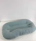 used Snuggle Me Organic Sensory Infant Lounger, Slate