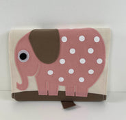 used 3 Sprouts Diaper Stacker, Pink Elephant