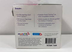 secondhand Munchkin Stainless Steel Snack Catcher