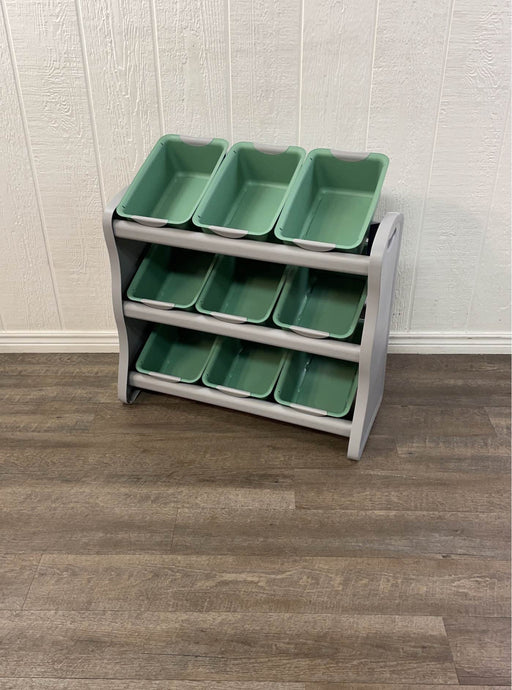 used Sterilite 9 Bin Toy Organizer