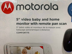 secondhand Motorola Comfort 75 5” Video Baby Monitor