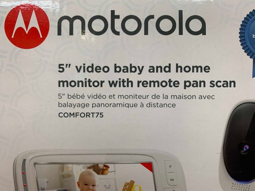 secondhand Motorola Comfort 75 5” Video Baby Monitor