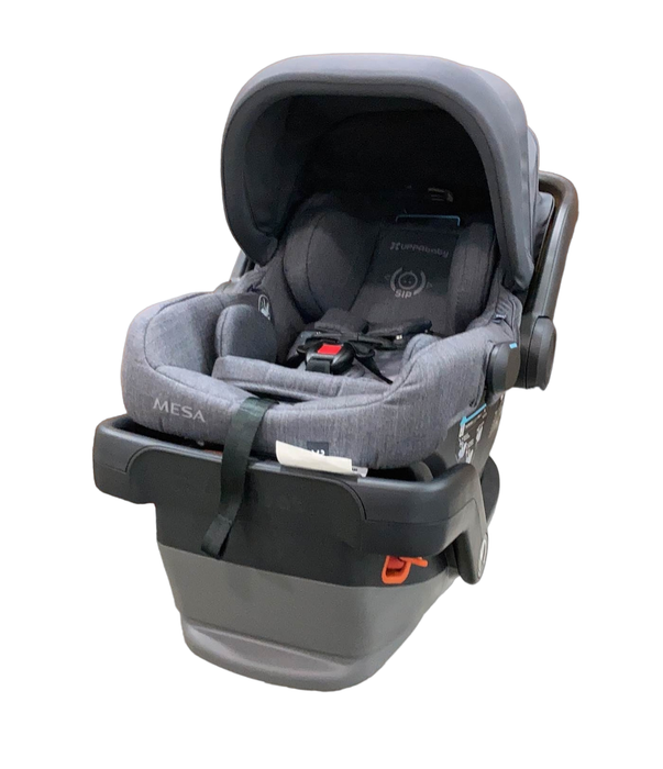 used UPPAbaby MESA V2 Infant Car Seat, 2023, Greyson (Charcoal Melange Merino Wool)