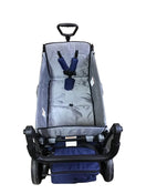 secondhand Wonderfold X2 Push + Pull Double Stroller Wagon, Navy, 2021