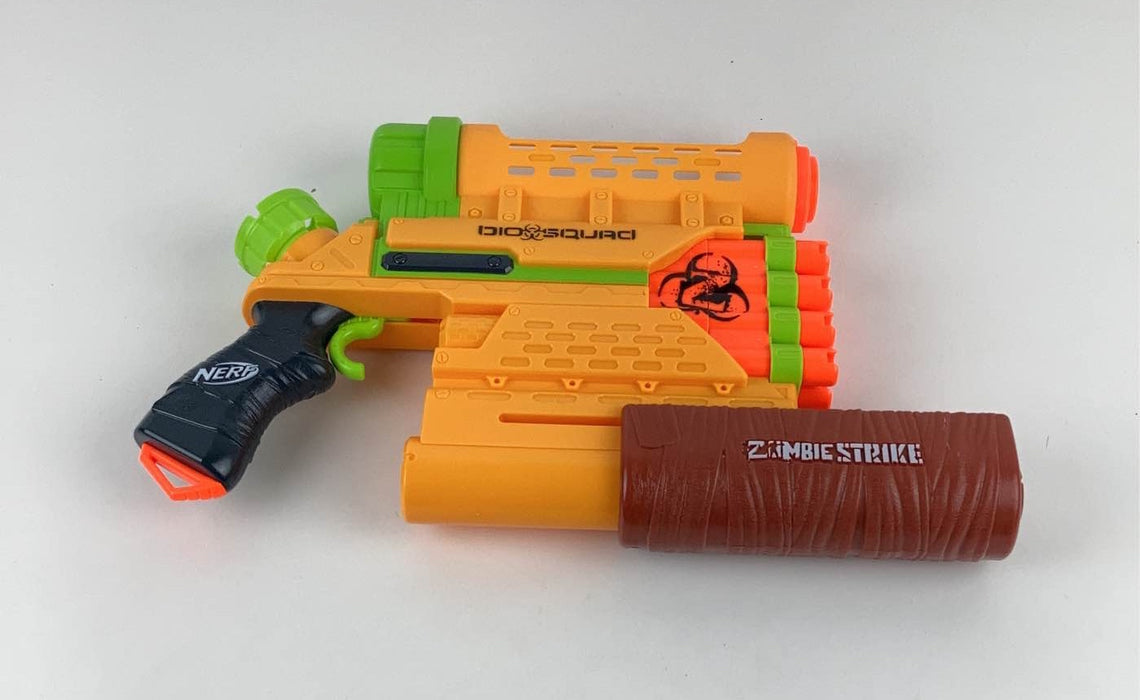 secondhand Nerf Zombie Strike Biosquad Blaster