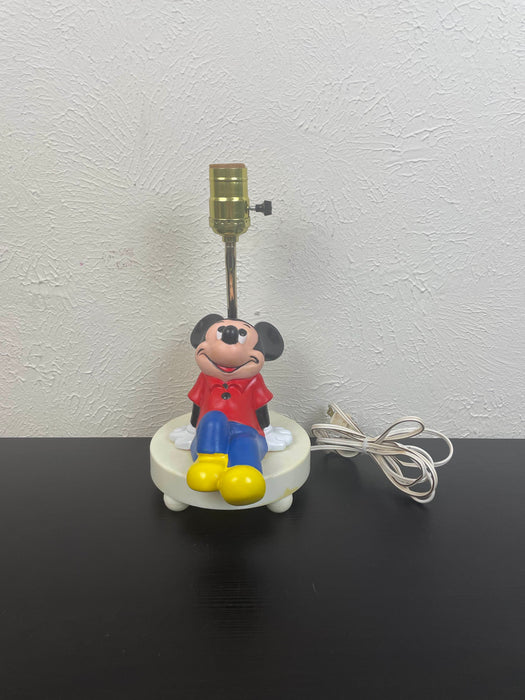 used Vintage Mickey Mouse Lamp