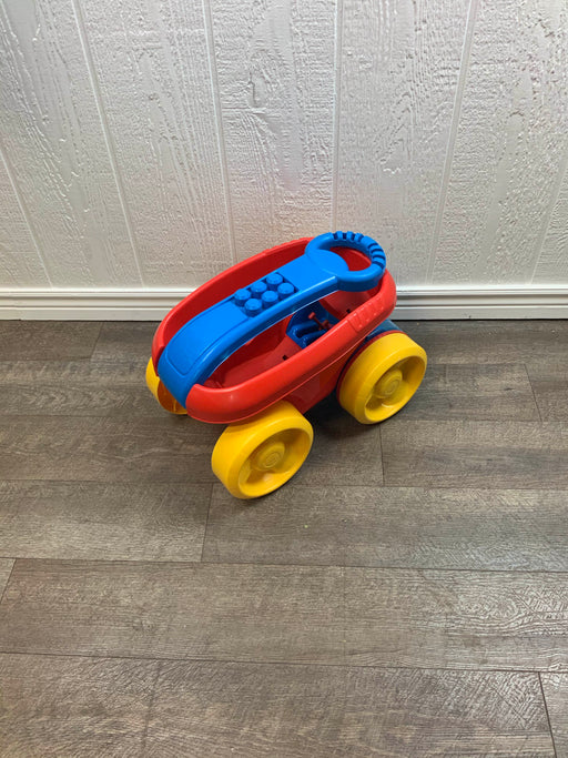 used Mega Bloks First Builders Block Scooping Wagon