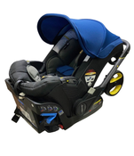 used Doona Infant Car Seat & Stroller Combo, 2022, Royal Blue