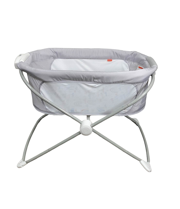 used Fisher Price Soothing View Bassinet