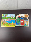 used BUNDLE Wooden Puzzles