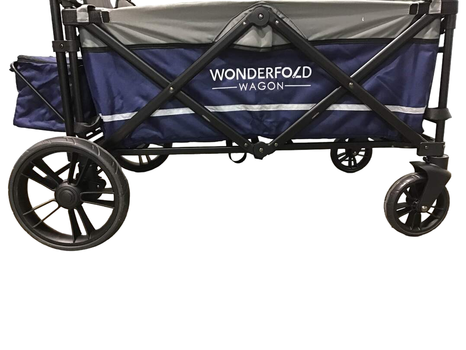 used Wonderfold X4 Push & Pull Quad Stroller, 2021, Navy