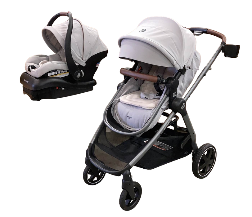 used Maxi-Cosi Zelia2 Luxe Travel System, 2023, Network Sand