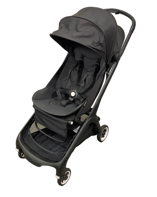 used Bugaboo Butterfly Stroller, 2023, Midnight Black