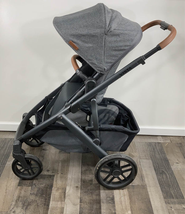 secondhand UPPAbaby VISTA V2 Stroller, 2021, Gregory (Blue Melange)