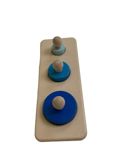 secondhand Wooden Knob Circle Puzzle