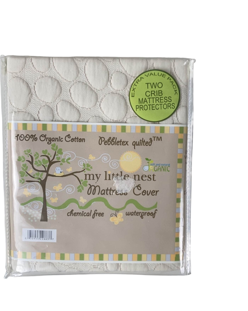 used My Little Nest Waterproof Organic Cotton Crib Mattress Protector