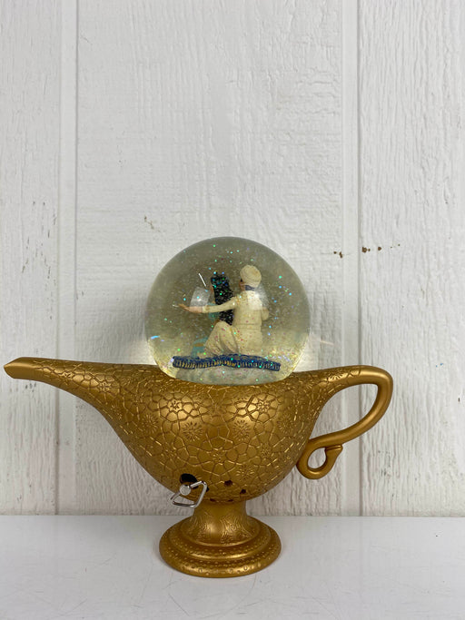 secondhand Disney Aladdin Lamp Snow Globe