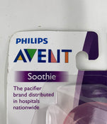 secondhand Philips Avent Soothie Pacifiers, 0-3 Months, 2-Pack