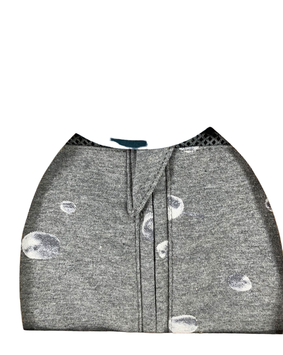 secondhand Happiest Baby Sleepea Swaddle, Small, Graphite Gray Planets