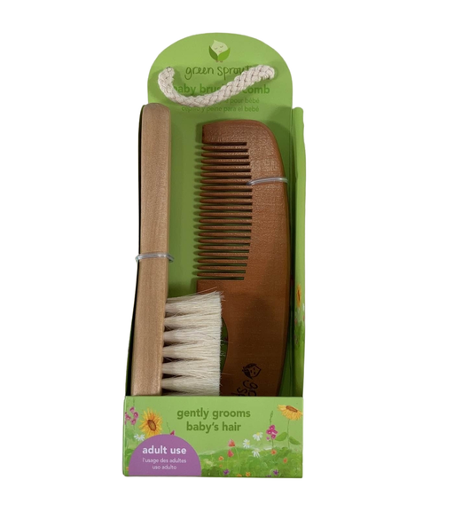 used Green Sprouts Brush And Comb Set