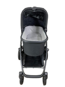 secondhand UPPAbaby VISTA V2 Stroller, Bassinet and Frame Only, Jake (Black), 2021