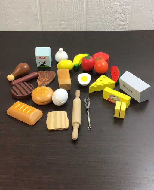 used BUNDLE Melissa & Doug Wooden Food Bundle