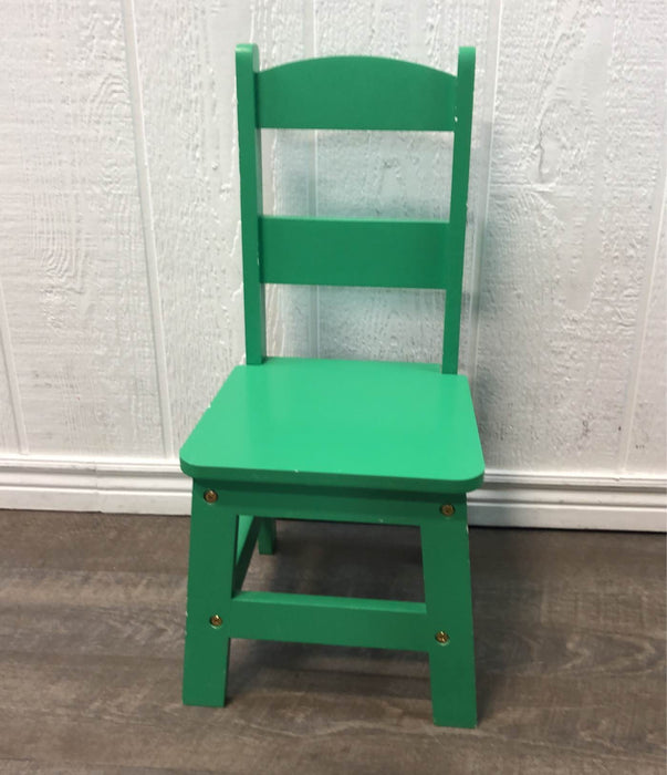 used Melissa & Doug Wooden Table & Chairs