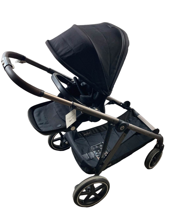 Cybex Gazelle S Modular Stroller, 2021, Taupe Frame, Moon Black