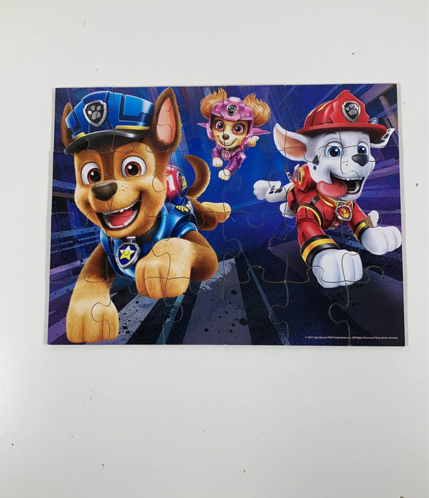 used BUNDLE Paw Patrol Wooden Puzzles Set