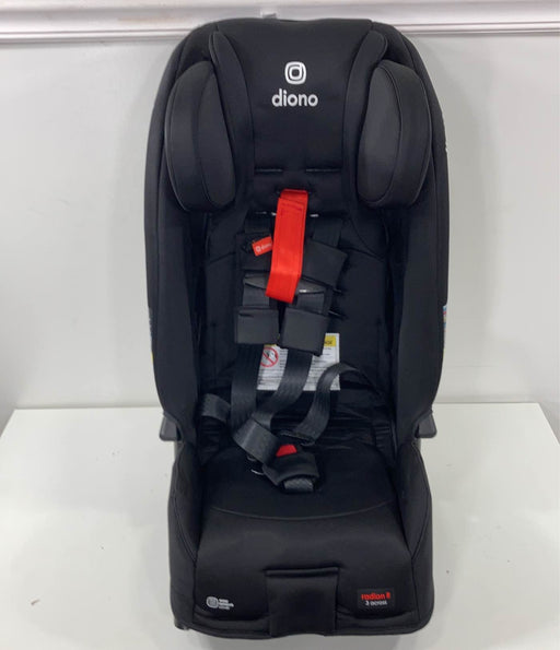 secondhand Diono Radian 3RXT Convertible Car Seat, 2021, Black Jet