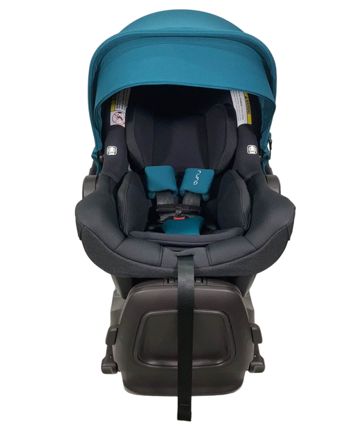 secondhand Nuna Pipa Lite RX And Pipa Relx Base, 2022, Lagoon