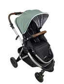 used Mockingbird Single to Double Stroller, 2023, Silver with Penny Leather, Windowpane, Sage