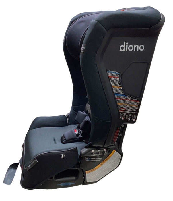 secondhand Diono Radian 3RXT SafePlus Car Seat, 2022, Black Jet