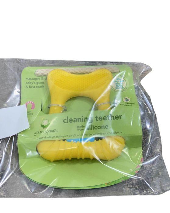 used Green Sprouts Cleaning Teether, Yellow