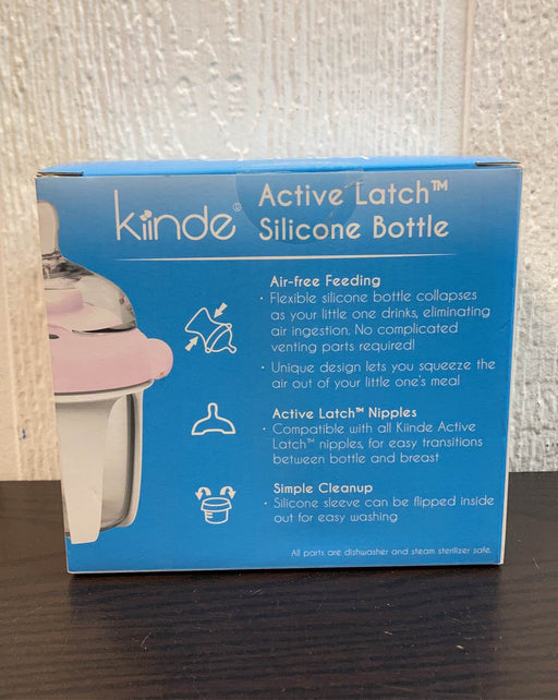 secondhand Kiinde Active Latch Silicone Bottle 2-Pack