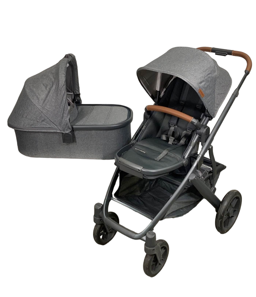 used UPPAbaby VISTA V2 Stroller, Greyson (Charcoal Melange), 2022