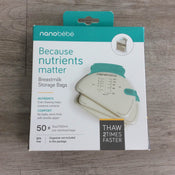 used Nanobébé Breastmilk Storage Bags