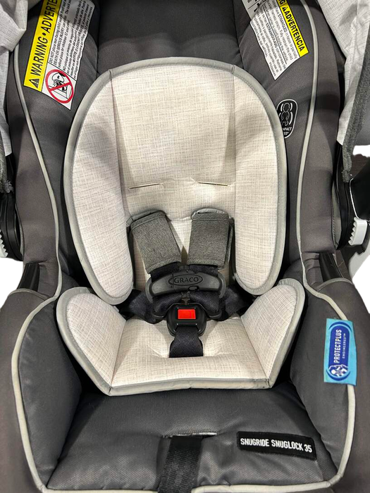 secondhand Graco SnugRide SnugLock LX 35 Infant Car Seat, 2019, Huron