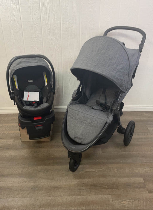 used Britax B-Free Travel System, 2021, Vibe