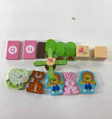 secondhand Wooden Animal Blocks