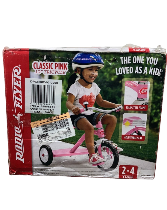 secondhand Radio Flyer Classic Tricycle, Pink