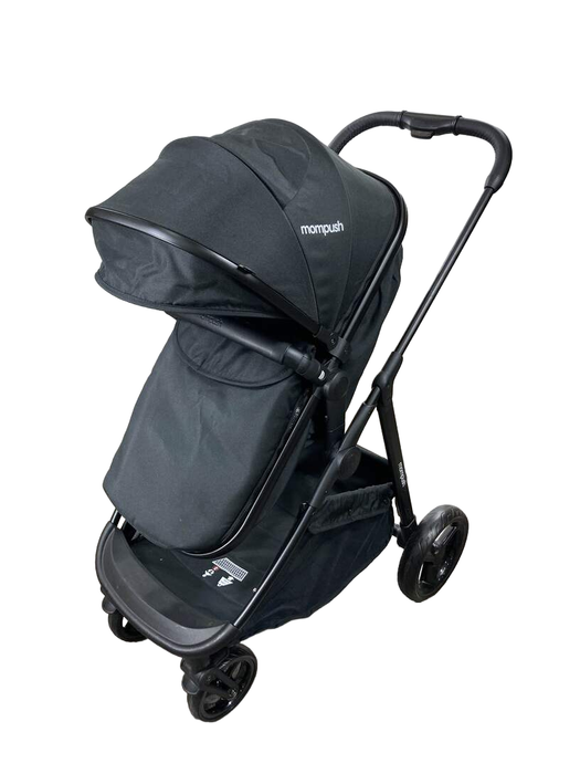 used Mompush Meteor 2 Stroller, Black, 2021