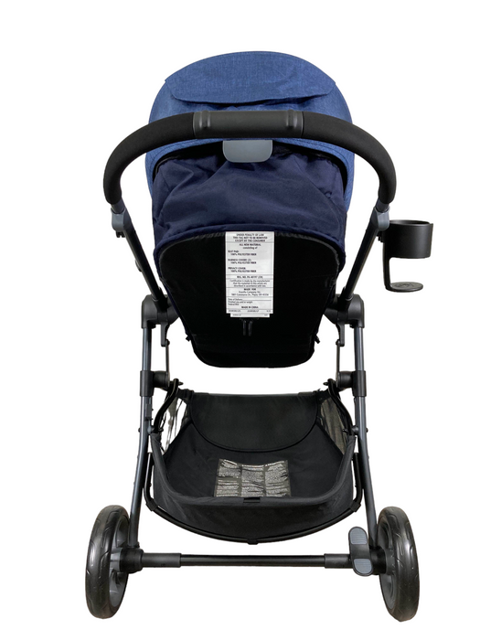 Evenflo Pivot Vizor Travel System, 2022, Promenade Blue