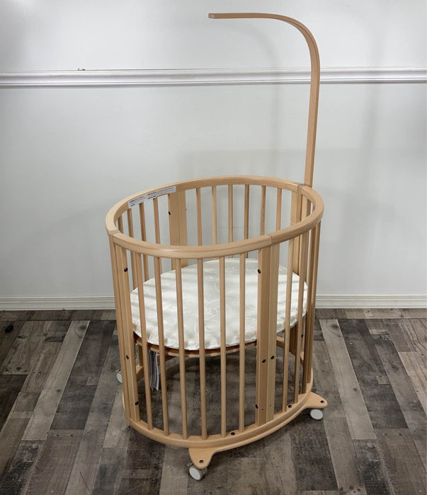 used Stokke Sleepi Mini Crib, Natural - HIDDEN PHOTOS REQ 8/18