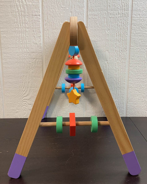 secondhand Brybelly Little Olympians Wooden Baby Gym