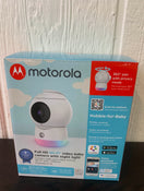 secondhand Motorola Peekaboo HD WiFi Video Baby Monitor with Glow Light