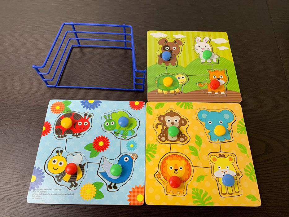 secondhand BUNDLE Wooden Puzzles