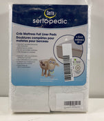 used Serta Crib Mattress Full Liner Pads