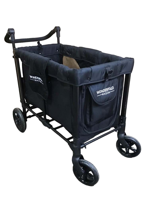 used Wonderfold W2 Original Multifunctional Double Stroller Wagon, 2021, Black