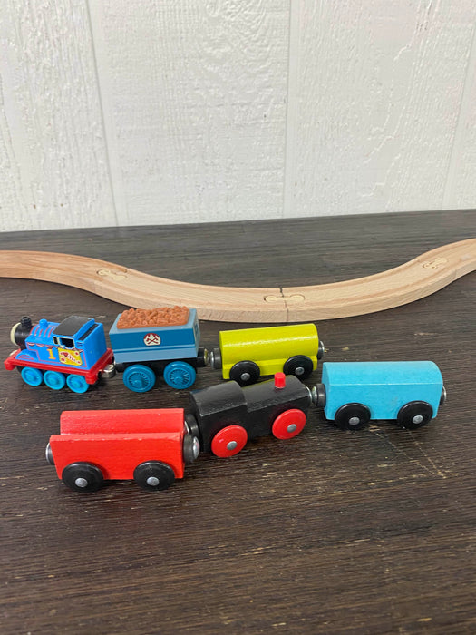 used Thomas & Friends Wooden Train Tracks And Accessories